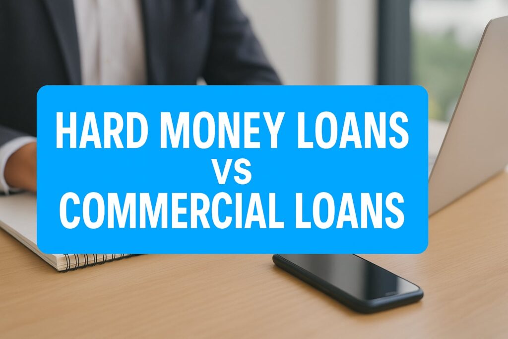 Learn seven proven strategies successful investors use to choose between hard money loans vs commercial loans based on deal requirements, property condition, and timeline constraints that actually close deals.
