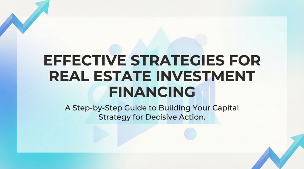 Successful real estate investors know that deals are won or lost based on financing readiness, not just finding great properties. This comprehensive guide reveals effective strategies for real estate investment financing, showing you how to build a capital strategy that lets you act decisively when opportunities arise, rather than watching deals slip away to better-prepared competitors.
