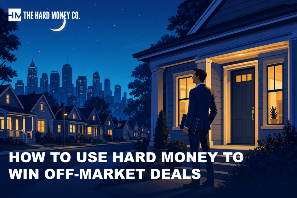 How to Use Hard Money to Win Off-Market Deals