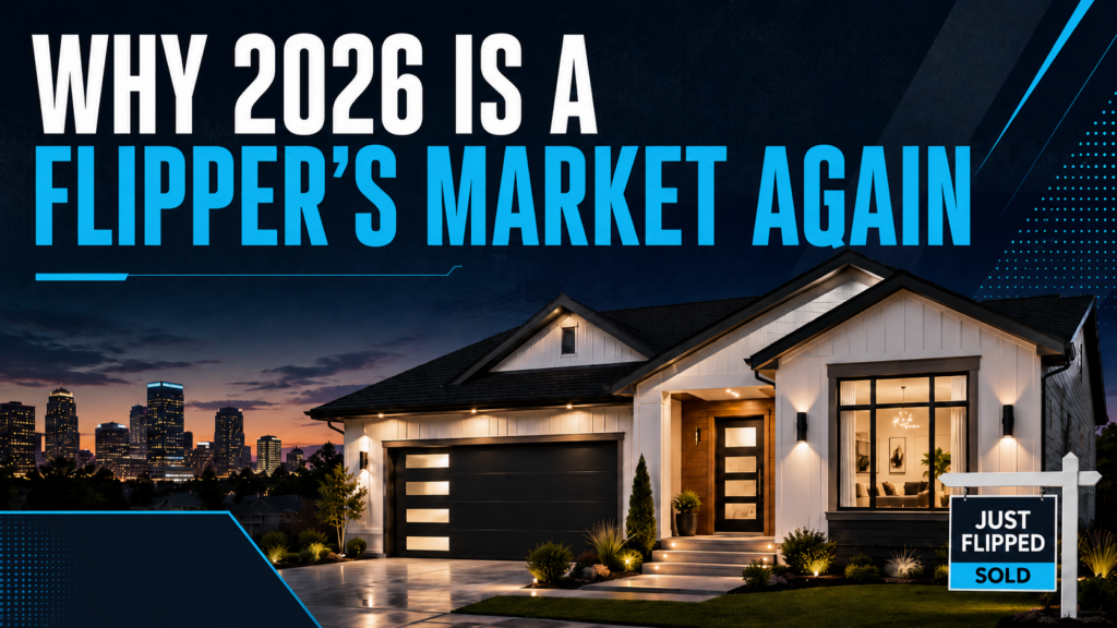 Why 2026 Is Shaping Up to Be a Flipper's Market (And How to Be Ready)